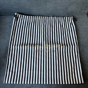 NEW Very Large Henri Bendel NY canvas dust bag